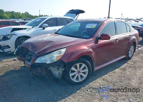 2011 Subaru Legacy 2.5I Premium из США, поврежденный, VIN 4S3BMBC65B3264888
